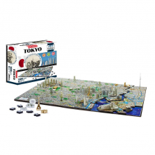 4D Cityscape Time Puzzle - Tokyo, Japan