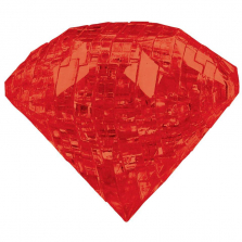 3D Crystal Puzzle - Ruby - Gem: 41 Pcs