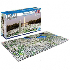 4D Skyline Time Puzzle - Washington DC