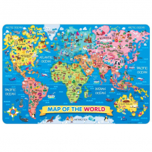 T.S. Shure World Map Jumbo Floor Puzzle
