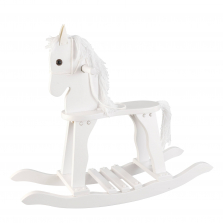 KidKraft Derby Rocking Horse - White