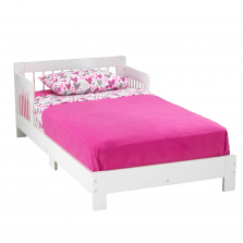 KidKraft Houston Toddler Bed - White