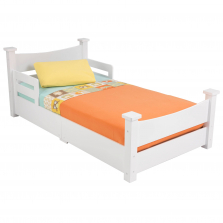 KidKraft Addison Toddler Bed - White