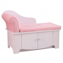 KidKraft Princess Chaise Lounge with Storage