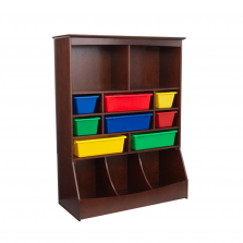 KidKraft Wall Storage Unit - Espresso