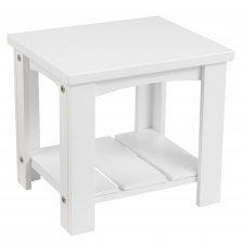 KidKraft Addison Toddler Side Table - White