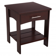 KidKraft Addison Twin Side Table - Espresso