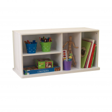 KidKraft Storage Unit with Shelves - White