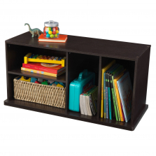 KidKraft Storage Unit with Shelves - Espresso