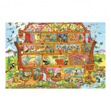 Bigjigs Toys Wooden Noah's Ark Puzzle 24 Piece Set