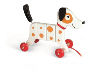 Janod Crazy Rocky Pull Wooden Toy