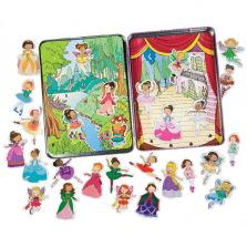 T.S. Shure Princesses, Fairies and Ballerinas Magnetic Tin Play Set