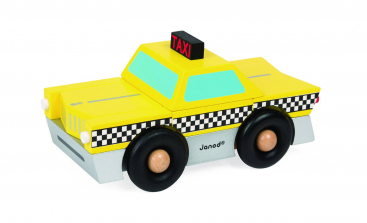 Janod Taxi Magnet Kit - 9 Piece