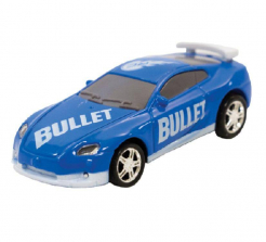 Pocket Racers Micro Remote Control Car - Blue Bullet