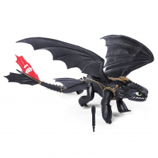 DreamWorks' Dragons with Lights and Sounds Action Figure - Barrel Roll Toothless
