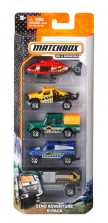 Matchbox Cars 5-Pack (Color/Styles May Vary)