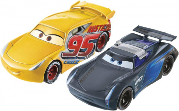 Disney Pixar Cars 3 Flip to the Finish Rust-eze Vehicles - Cruz Ramirez and Jackson Storm