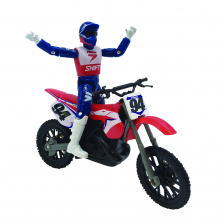 MXS Moto Xtreme Sports Series 10 Basic Diecast Bike and Rider with Sound FX - Ken Roczen