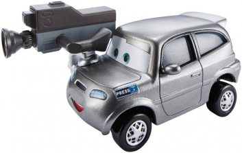 Disney Pixar Cars 1:55 Scale Deluxe Diecast Vehicle - Silver Studs Mcgirdle