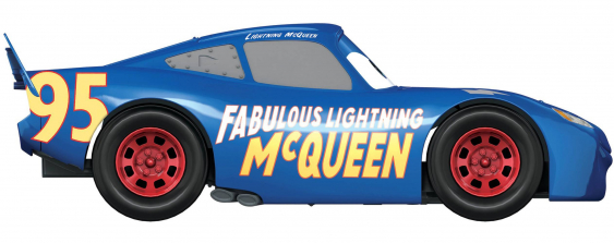Disney Pixar Cars 3 Vehicle - Fabulous Lightning McQueen