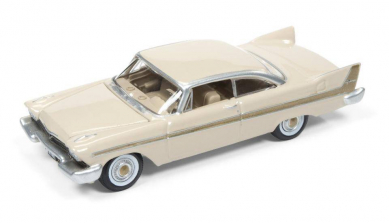 Auto World 1:64 DieCast Car - 1958 Plymouth Fury - Buckskin Beige
