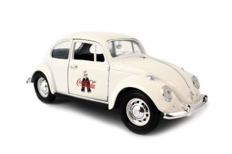Coca Cola Volkswagen Beetle Hundred Years Anniversary White