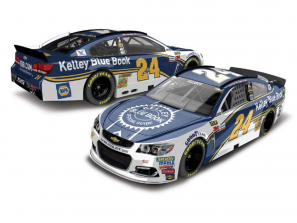 Chase Elliott #24 Kelley Blue Book 2017 Chevrolet SS 1:64th Scale Hard Top with Pit Cap Magnet