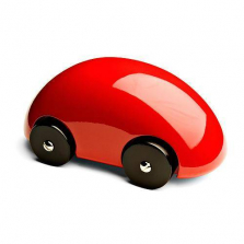 Playsam Streamliner Classic Wooden Car - Red