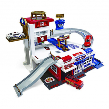 Fast Lane Rescue Station Playset