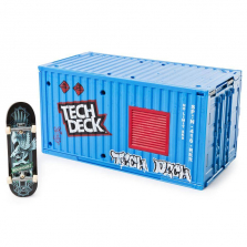 Tech Deck with Ramp Set and Skateboard - Transforming SK8 Container