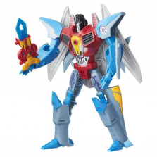 Transformers Robots in Disguise 9 inch Action Figure - Power Surge Starscream and Mini-Con Lancelon