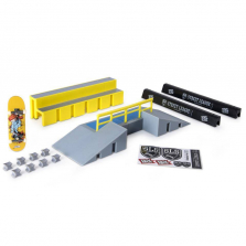 Tech Deck SLS Pro Series Skate Park - Fun Box with Rail and Signature Pro Board