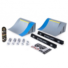 Tech Deck SLS Pro Series Skate Park - Quarter Pipes with Gap and Signature Pro Board
