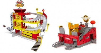 Tonka Tiny's Ultimate Playset - Rescue Response Station and Tune-Up Garage