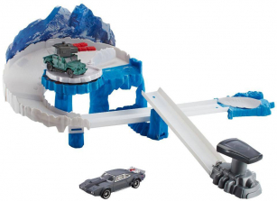 Fast & Furious Street Scenes Frozen Missile Attack Playset