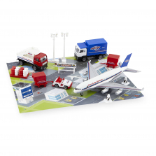 Fast Lane 1:43 Scale Diecast Airport Vehicle Set