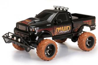New Bright 1:6 Scale Off Road Race Truck - Mud Slinger - Black