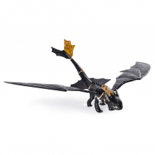 DreamWorks Dragons: Race to the Edge Action Dragon Figure - Wing Flapping Toothless