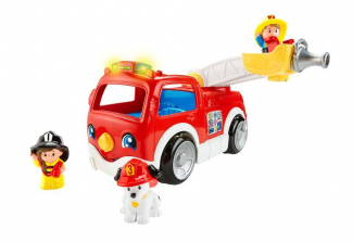 Fisher-Price Little People Lift 'n Lower Fire Truck