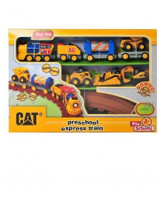 CAT Preschool Express Train L&S with 3 Mini Workers