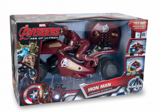 Marvel Avengers: Age of Ultron U-Command 12 inch Motorcycle - Iron Man