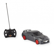 Fast Lane 1:16 Scale Radio Control Tuner Car - Grey Nissan GT-R Matte
