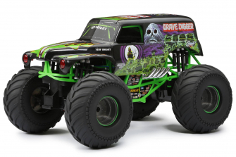 New Bright 1:10 Scale Radio Control Truck Monster Jam Stadium Experience - Grave Digger