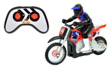 Wicked Cool Toys Xtreme Cycle Moto Radio Control Vehicle - 2.4 GHz Red