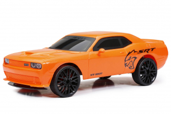 New Bright 1:12 Scale Radio Control Car - Challenger SRT Orange