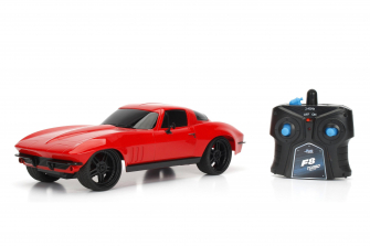 Fast and Furious 8 1:16 Scale Radio Control Car - Letty's 1966 Chevy Corvette Red