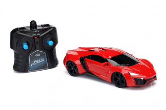 Fast & Furious 1:24 Scale Remote Control Car - Lykan Hypersport Red 2.4 GHz