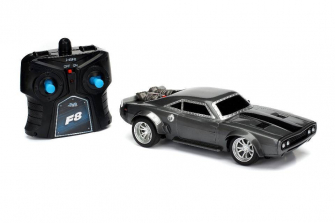 Fast & Furious Remote Control Car Ice Charger - Black 2.4 GHz