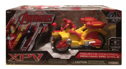 Marvel Avengers 1:24 Scale 27 MHz Iron Man Arc Cycle