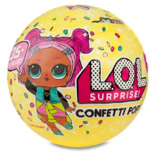 Коллекционные мини-куклы -Лол сюрприз-LOL Surprise Confetti Pop -ЛОЛ СЮРПРИЗ КОНФЕТТИ ПОП -Большие сестра